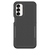 AMPD - Dual Layer Hard Shell Military Drop Case for Samsung Galaxy S25 - Black