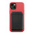 MyBat Pro Fuse Series Case Bundle + MagStash Wallet Folio for Apple iPhone 15 Plus - Red / Black