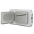 MyBat Pro Fuse Series Case Bundle + MagStash Wallet Folio for Apple iPhone 15 Plus - White / Gray