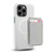 MyBat Pro Fuse Series Case Bundle + MagStash Wallet Folio for Apple iPhone 15 Pro - White / Gray