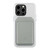 MyBat Pro Fuse Series Case Bundle + MagStash Wallet Folio for Apple iPhone 15 Pro - White / Gray