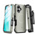 MyBat Pro Maverick Series MagSafe Case w/ Holster and Tempered Glass for Apple iPhone 16 Plus - Gray