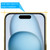 FDN Tempered Glass Screen Protector (2.5D) for Apple iPhone 15  - Clear