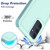 Samsung Galaxy A16 5G 2 in 1 PC + TPU Phone Case - Light Green Samsung Galaxy A16 5G 2 in 1 PC + TPU Phone Case - Light Green