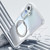 Samsung Galaxy A16 5G 360 Holder MagSafe Acrylic Hybrid TPU Phone Case - Frosted White