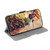 Samsung Galaxy A16 5G 3D Colored Horizontal Flip Leather Phone Case - Watercolor Flower