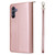 Samsung Galaxy A16 5G 9-Card Slots Zipper Wallet Bag Leather Phone Case - Rose Gold Samsung Galaxy A16 5G 9-Card Slots Zipper Wallet Bag Leather Phone Case - Rose Gold