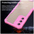 Samsung Galaxy A16 5G Armor Glaze PC Hybrid TPU Phone Case - Pink