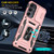Samsung Galaxy A16 5G Armor PC Hybrid TPU Camera Shield Phone Case - Rose Gold