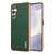 Samsung Galaxy A16 5G AZNS Electroplated Frame Crocodile Texture Full Coverage Phone Case - Green