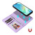 Samsung Galaxy A16 5G BETOPNICE BN-005 2 in 1 Detachable Imitate Genuine Leather Phone Case - Light Purple