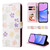 Samsung Galaxy A16 5G Bronzing Painting RFID Leather Phone Case - Bloosoming Flower