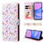 Samsung Galaxy A16 5G Bronzing Painting RFID Leather Phone Case - Pansies