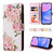 Samsung Galaxy A16 5G Bronzing Painting RFID Leather Phone Case - Rose Flower