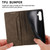 Samsung Galaxy A16 5G Business Solid Color Magnetic RFID Leather Phone Case - Brown