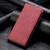 Samsung Galaxy A16 5G Business Solid Color Magnetic RFID Leather Phone Case - Red