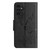 Samsung Galaxy A16 5G Butterfly Embossed Flip Leather Phone Case - Black