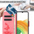 Samsung Galaxy A16 5G Butterfly Embossed Flip Leather Phone Case - Pink