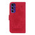 Samsung Galaxy A16 5G Butterfly Rose Embossed Leather Phone Case - Red Samsung Galaxy A16 5G Butterfly Rose Embossed Leather Phone Case - Red
