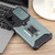 Samsung Galaxy A16 5G Camera Shield Card Slot PC Hybrid TPU Phone Case - Dark Green