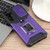 Samsung Galaxy A16 5G Camera Shield Card Slot PC Hybrid TPU Phone Case - Purple