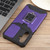 Samsung Galaxy A16 5G Camera Shield Card Slot PC Hybrid TPU Phone Case - Purple
