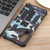 Samsung Galaxy A16 5G Camouflage Armor Kickstand TPU Hybrid PC Magnetic Phone Case - Light Blue