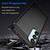 Samsung Galaxy A16 5G Carbon Fiber Brushed Texture TPU Phone Case - Black
