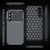 Samsung Galaxy A16 5G Carbon Fiber Texture Shockproof TPU Phone Case - Black