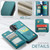 Samsung Galaxy A16 5G CaseMe C22 Card Slots Holder RFID Anti-theft Phone Case - Green