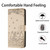 Samsung Galaxy A16 5G Cat Embossing Pattern Leather Phone Case with Lanyard - Beige