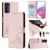 Samsung Galaxy A16 5G Cat Rat Embossed Pattern RFID Leather Phone Case with Lanyard - Pink Samsung Galaxy A16 5G Cat Rat Embossed Pattern RFID Leather Phone Case with Lanyard - Pink