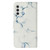 Samsung Galaxy A16 5G Colored Drawing Marble Pattern Leather Phone Case - White Marble