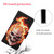 Samsung Galaxy A16 5G Colored Drawing Pattern Leather Phone Case - Flame Skull