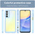 Samsung Galaxy A16 5G Colorful Series Acrylic Hybrid TPU Phone Case - Blue Samsung Galaxy A16 5G Colorful Series Acrylic Hybrid TPU Phone Case - Blue