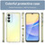 Samsung Galaxy A16 5G Colorful Series Acrylic Hybrid TPU Phone Case - Transparent