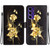 Samsung Galaxy A16 5G Crystal Texture Colored Drawing Leather Phone Case - Gold Butterfly Rose