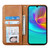 Samsung Galaxy A16 5G Cubic Grid Calf Texture Magnetic Leather Phone Case - Yellow