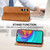 Samsung Galaxy A16 5G Cubic Grid Calf Texture Magnetic Leather Phone Case - Yellow