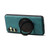 Samsung Galaxy A16 5G Denior A14 Skin Feel Rotating Holder MagSafe Phone Case - Blue