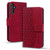 Samsung Galaxy A16 5G Diamond Buckle Leather Phone Case with Lanyard - Wine Red