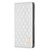 Samsung Galaxy A16 5G Diamond Lattice Magnetic Leather Flip Phone Case - White Samsung Galaxy A16 5G Diamond Lattice Magnetic Leather Flip Phone Case - White