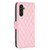 Samsung Galaxy A16 5G Diamond Lattice Wallet Flip Leather Phone Case - Pink Samsung Galaxy A16 5G Diamond Lattice Wallet Flip Leather Phone Case - Pink