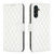 Samsung Galaxy A16 5G Diamond Lattice Wallet Flip Leather Phone Case - White Samsung Galaxy A16 5G Diamond Lattice Wallet Flip Leather Phone Case - White