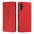 Samsung Galaxy A16 5G Diamond Splicing Skin Feel Magnetic Leather Phone Case - Red