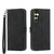 Samsung Galaxy A16 5G Dierfeng Dream Line TPU + PU Leather Phone Case - Black