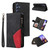 Samsung Galaxy A16 5G Dual-color 9 Card Slots Zipper Wallet Leather Phone Case - Black Samsung Galaxy A16 5G Dual-color 9 Card Slots Zipper Wallet Leather Phone Case - Black