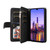 Samsung Galaxy A16 5G Dual-color 9 Card Slots Zipper Wallet Leather Phone Case - Black Samsung Galaxy A16 5G Dual-color 9 Card Slots Zipper Wallet Leather Phone Case - Black