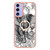 Samsung Galaxy A16 5G Electroplating Dual-side IMD Phone Case with Ring Holder - Totem Elephant