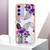 Samsung Galaxy A16 5G Electroplating IMD TPU Phone Case - Purple Flower